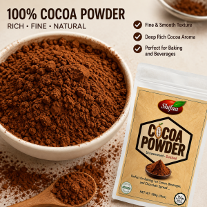 Shifaa Dutched Cocoa Powder key product features